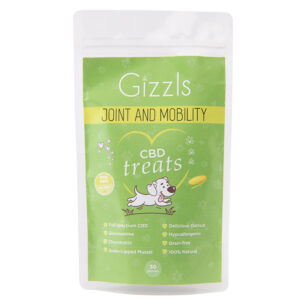 GIzzls Joint and Mobility CBD Treats for dogs, 30 treats